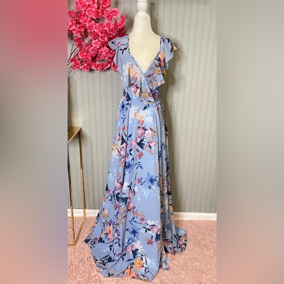 Yumi Kim Hudson floral wrap maxi dress - Picture 5 of 5